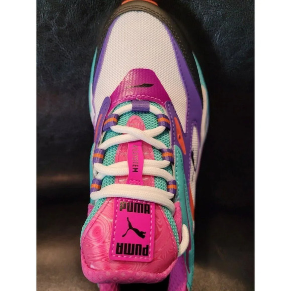 Women Puma Rs Fast Hypnotize Sneaker-  Size 6 - Vibrant Colors -  Brand New - Picture 8 of 16